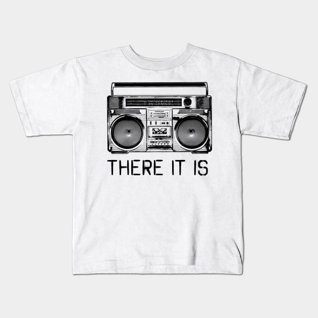 Boom there it is Kids T-Shirt by toddgoldmanart